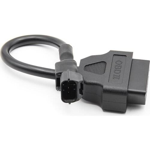 3 to 16 Pin Motorcycles OBD Adaptors OBD2 Diagnostic Cable Extension Connectors for KYMCO Motorcycles Accessories