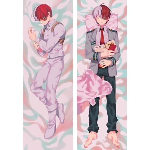 Anime My Hero Academia Katsuki Bakugou Dakimakura Hugging Body Pillow Case Custom DIY Cushion Fujoshi BL Cosplay Costume Cover