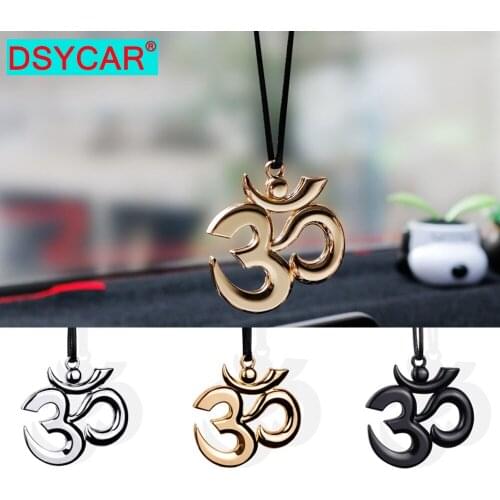 DSYCAR 1Pcs Car Ornaments Auto Rear View Mirror Decoration Hanging Pendant Car Styling Suspension Gifts