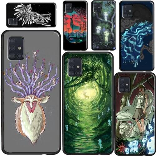 Forest Spirit Princess Mononoke Cover For Samsung A52 A72 A12 A32 A42 A51 A71 A41 A31 A11 A21S A20e A50 A70 A40 A20S Case