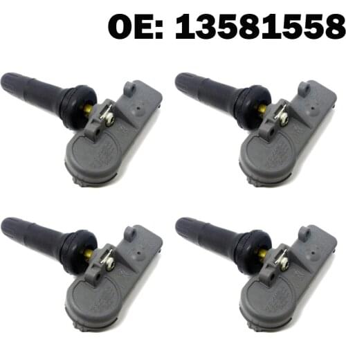 4 PCS Car Tire Pressure Monitor Sensor TPMS 13586335 13581558 25920615 20923680 for Chevy Cadillac Buick