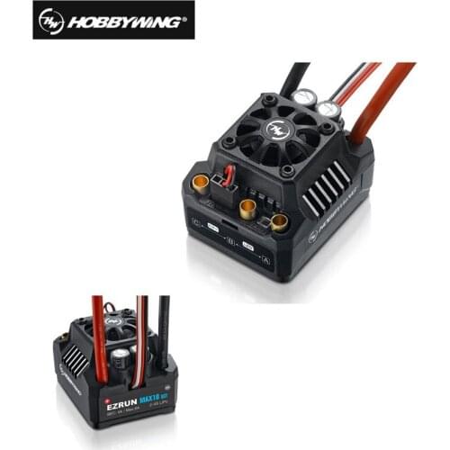 Hobbywing EzRun MAX10 SCT 120A Waterproof Brushless ESC for 1/10 RC Car Truck