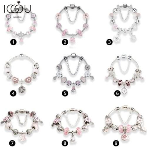 IOGOU Bracelets With Charms