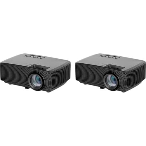 Top Deals 816 Projector 1080P Movie Projector Support PC Laptop USB Stick HDMI-Compatible for Video Movie Game