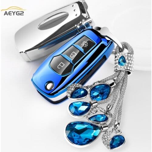 Soft TPU Car Remote Key Full Cover Case For Ford F150 Kuga Focus 3 Mondeo Everest Ranger Fiesta Mustang Fecosport Edge Fusion