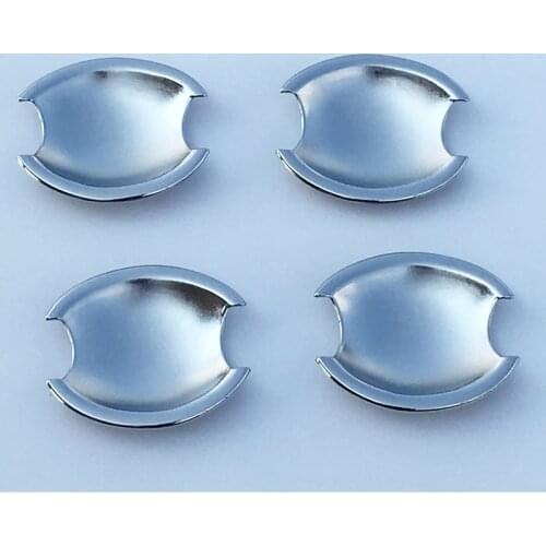 Car Door Handle Bowl Pads Cover Molding Trim Stickers Car Styling Accessories For NISSAN Qashqai J10 2008-2013