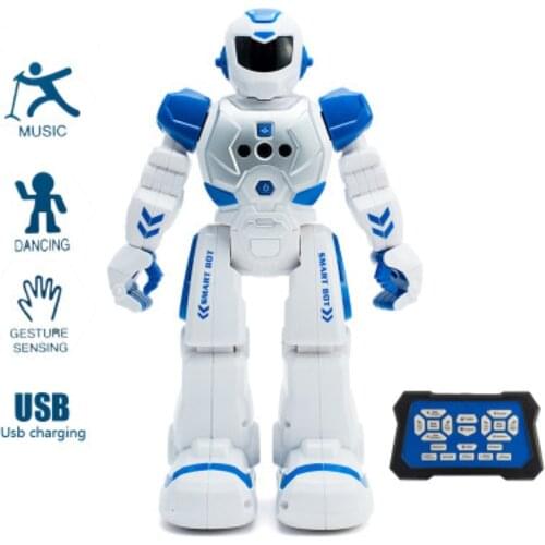 English Intelligent Infrared Gesture Sensing Programming Freedom Dance Yizhi Early Education Singing Robot LED Light