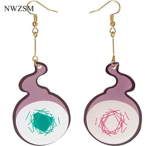 Toilet Bound Hanako Kun Yugi Amane Earrings Cosplay Acrylic Cute Wildfire Earring Ear Stud Costume Accessories