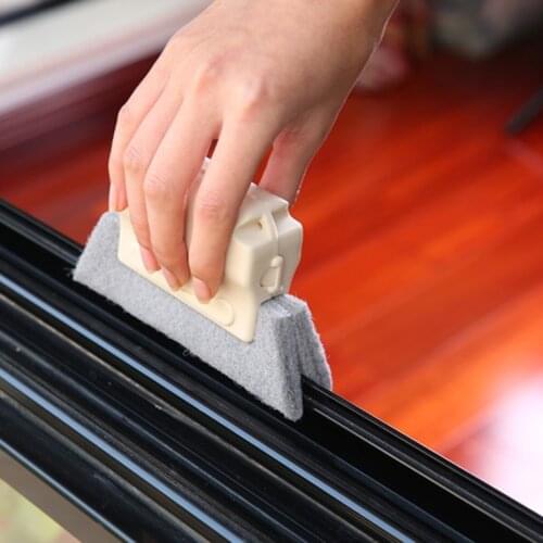 Window Groove Cleaning Sweeping the Small Brush Crevice Cleaner Groove Cleaning Tool