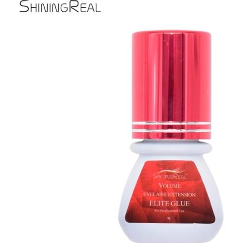ShiningReal 3ml Premium Elite Volume Eyelash Glue - Eyelash Extensions Retention 7-8 weeks For professional use only