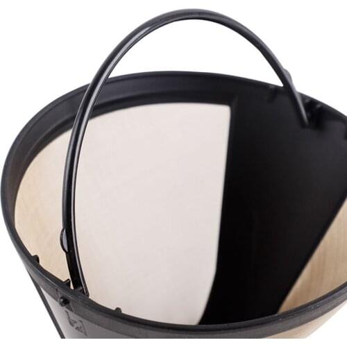 1pc Coffee Filter Mesh Reusable Filter Mesh With Handle Coffee Maker Tea Tool 100% Brand New And High Quality