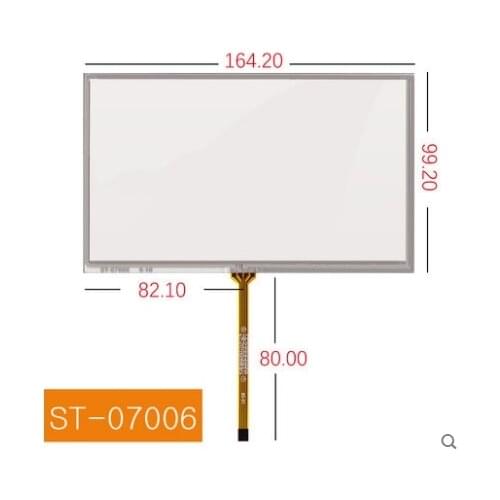 10pcs/lot new 7 inch 164.2*99.2 mm resistive touch screen 164*99