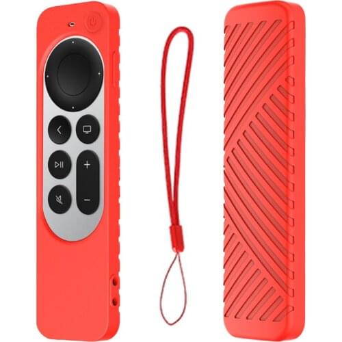 2021 Silicone Protective Case For Apple TV 4K Remote Control Anti-shock Cover Protective Shell Anti-shock And Anti-drop Cover