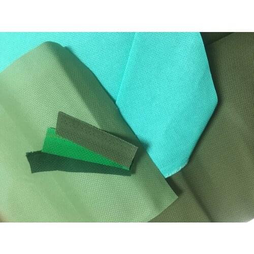 9TH Aida 14ct cloth Green blue cross stitch fabric canvas DIY handmade needlework DIY supplies embroidery craft