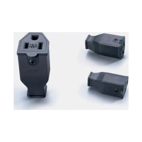 US Industrial AC Power Plug Socket 15A 125V IEC 320 AC Adapter Removable,1pcs