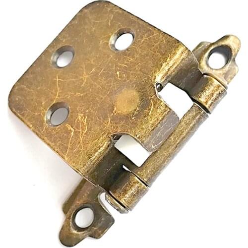 Antique Hinge Mini Bronze Gold Decoration Door Hinges For Wooden Cabinet Vintage Jewellery Box Furniture Hardware