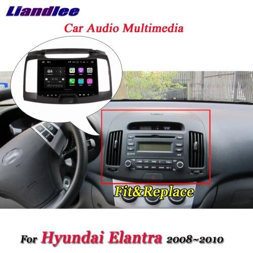 Car Android System For Hyundai Elantra 2008-2010 Stereo Multimedia Radio Video AUX Mirror Link GPS Navigation HD Screen