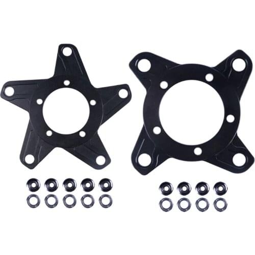 Bafang Ebike Electric BBS01 BBS02 Bicycle Mid Motor Spider Chain Ring Adapter 104BCD 130BCD for MTB Electric Bicycle