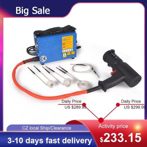 DIH-1500W Portable Flameless Induction Heating Machine Quickly Heating Up Air Cooling with 1500W Max Output Power