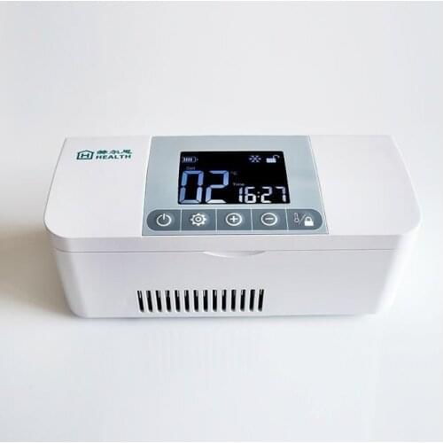 Home ues Portable mini insulin cooler box Portable Drug Reefer Car Small Refrigerator Insulin storage box 2016 New Product