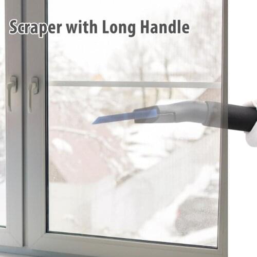 Car Wash Maintenance Tool Multifuncional Film Glass Water Scraper Car Cleaning Tools Snow Shovel With Rubber Handle