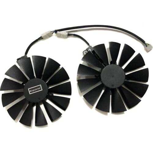 T129215SM Graphics Video Card Cooler Fan For ASUS CERBERUS GTX1070TI A8G GDDR5 Graphics Card Cooling As Replacement