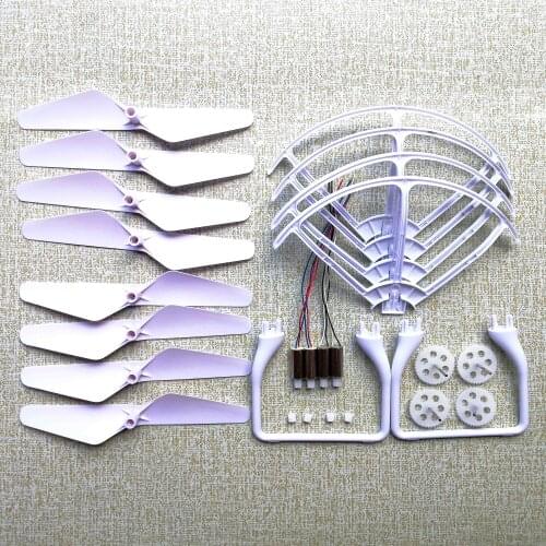 KY606D quadcopter wifi FPV 4k Camera RC Drone spare part motors engines gear propeller guard kit