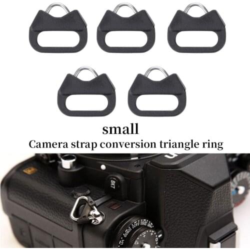 Camera Strap Adapter Ring Triangle Metal Ring Fuji XT30 T20 XT4 X100V Sony A7R3 A7R4 A6100 A6600 Canon Nikon SLR Conversion Ring