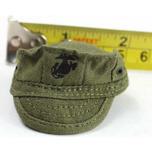 1/6 Scale Green Cap Hat Models for 12''Figures Bodies DIY Accessories