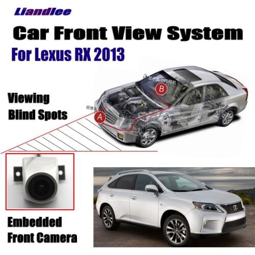 Car Front LOGO Grill Camera For Lexus RX 2013 Not Reverse Rearview Parking Camera Wide Angle