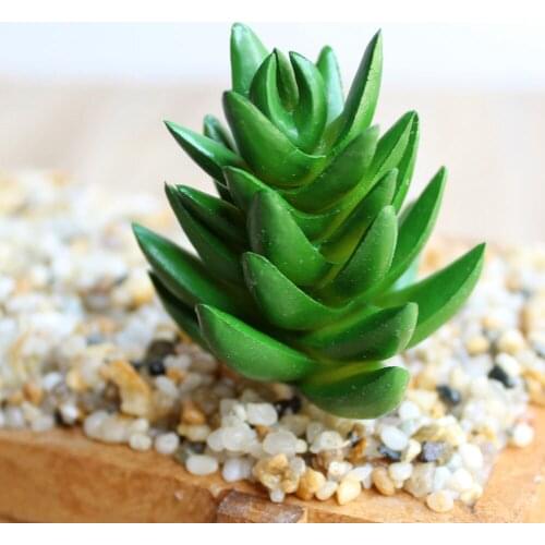 Festival supplies Artificial succulent plant Flower tower shaped for Birthday Wedding Party home craft DIY favor baby shower Wh