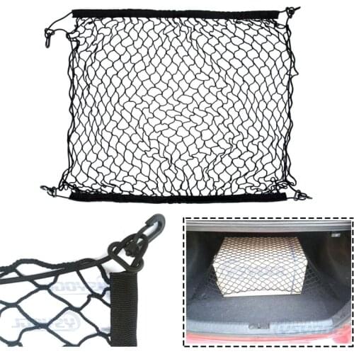 For Skoda Octavia A2 A5 A7 Fabia Rapid Yeti Superb Car Trunk Mesh Net Cargo Car Trunk Organizer Car Accessories Storage