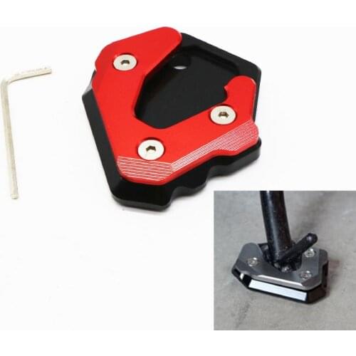 Motorcycle Side Stand Extension Enlarge Pad Kickstand Foot Support Plate Pad for Benelli Leoncino 500 BJ500 Upgrade Accesssaries