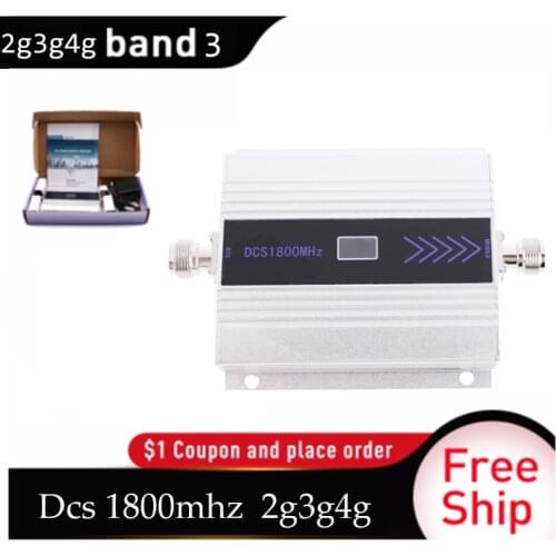 1800mhz cellular amplifier repeater 2g 4g 1800mhz GSM Mobile Signal Booster 4g signal booster 1800 dcs Cellular Cell Phone