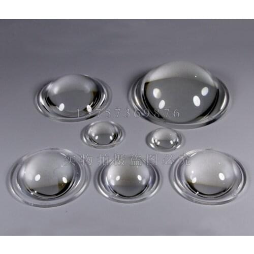 20 23 25 28 32 Plano convex Acrylic Lens for LED Flashlight torch lamp spotlight projection light