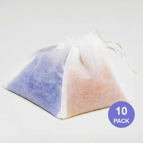 50g Waterproof packaging bule orange Reusable Silica Gel Beads Moisture Absorber Desiccant Moisture Absorber Dehumidifier 10PACK