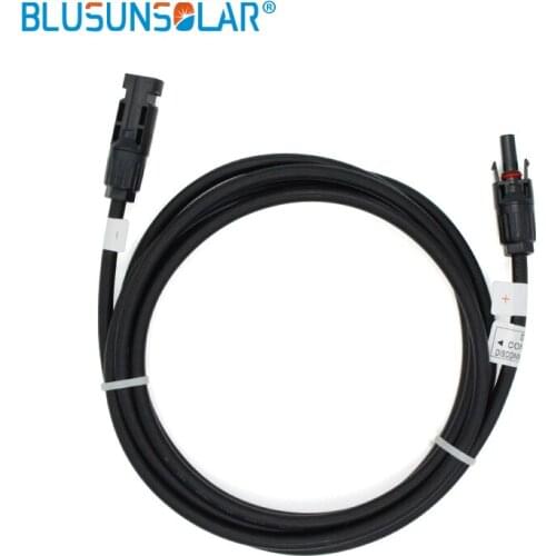 50 PCS Hot Sale PV Solar Connector with 3 Meters 6mm2 PV Extension Cable For Solar Panel With Male and Female Connector