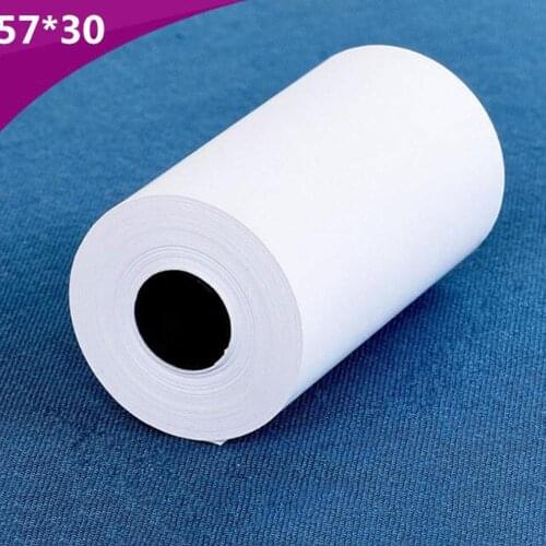 57*30mm Thermal Printing Paper Printable for Paperang & Peripage Mini Printer Translucent Film Printing Paper