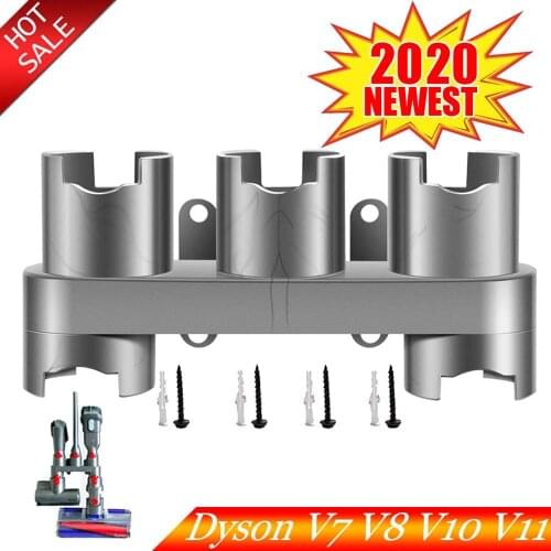 Accessories Storage Equipment Shelf for Dyson V7 V8 V10 V11 Absolute Brush Tool Nozzle Base Bracket Vacuum Cleaner Parts