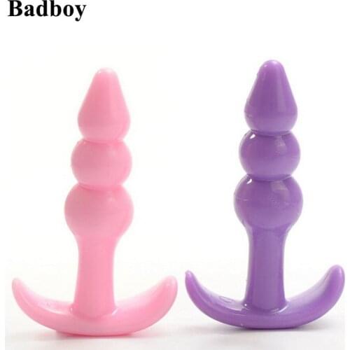 Anal Plug juguetes sexuales, Beginners Anal Bliss! Soft TPR Butt plug for Mens Womens Anal Sex Toys