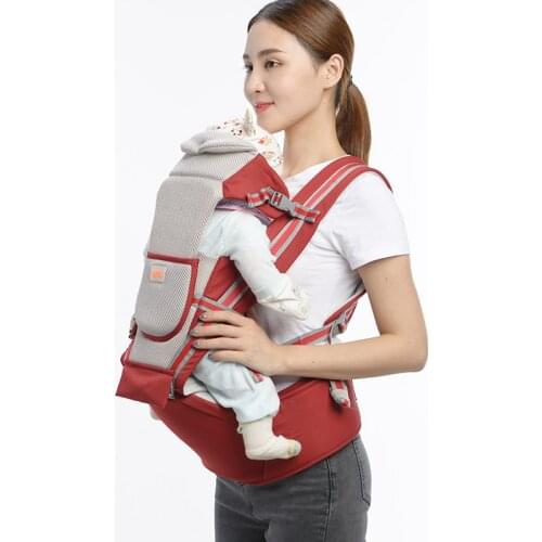 Benepig Breathable Ergonomic Baby Carrier Backpack Portable Infant Baby Carrier Kangaroo Hipseat Heaps Baby Sling Carrier Wrap