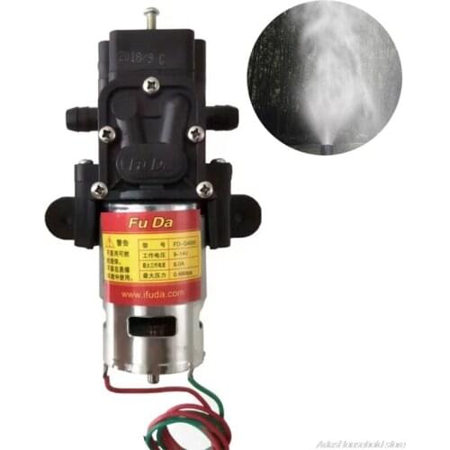 Free Shipping 12V Electric Water Pump Black Micro High Pressure Diaphragm Water Pump Sprayer Car Washing Practical 21 wholesales