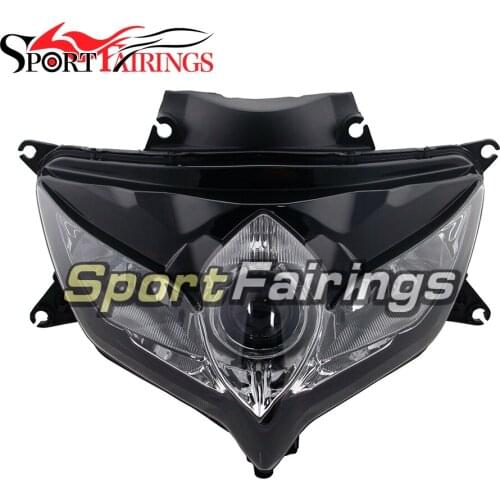 Headlight Assembly Fit Suzuki K8 GSX-R600 GSXR 600 GSX-R750 GSXR 750 08 09 10 2008 2009 2010 Motorcycle Headlamp Clear Lens