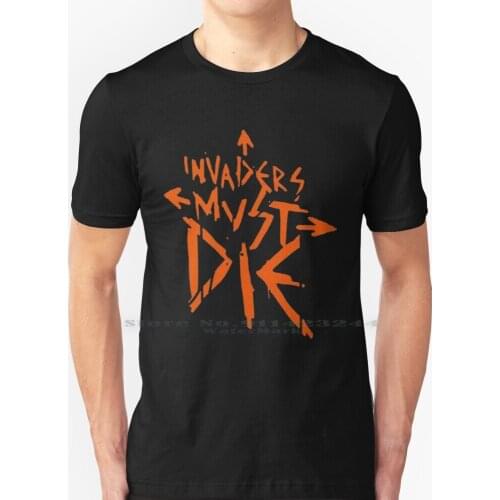 Invaders Must Die T Shirt 100% Pure Cotton The Prodigy Prodigy Music Dance Hiphop British Uk Ant Firestarter Punk London