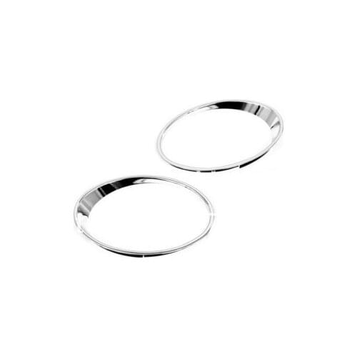 Chrome Front Fog Light Trim For Hyundai Santa Fe 2007-2009