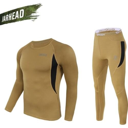 Brand New Mens Outdoor Sports Tight-fitting long-sleeved Fast Drying Pants Running Perspiration Warm Tactical Underwear Sets