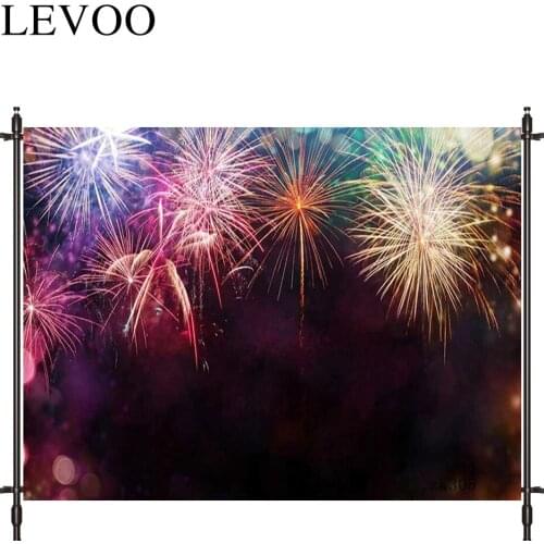 LEVOO photographic background Fireworks new year celebration party colourful background photobooth photo studio shoot prop