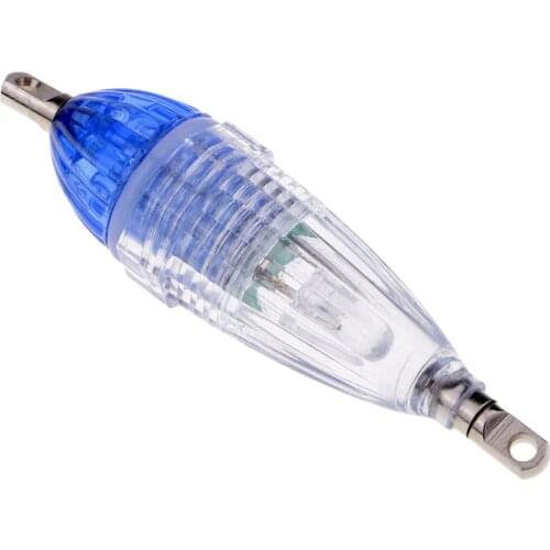 Mini LED Deep Drop Underwater Fishing Squid Fish Lure Light Flashing Lamp, 5 Colors