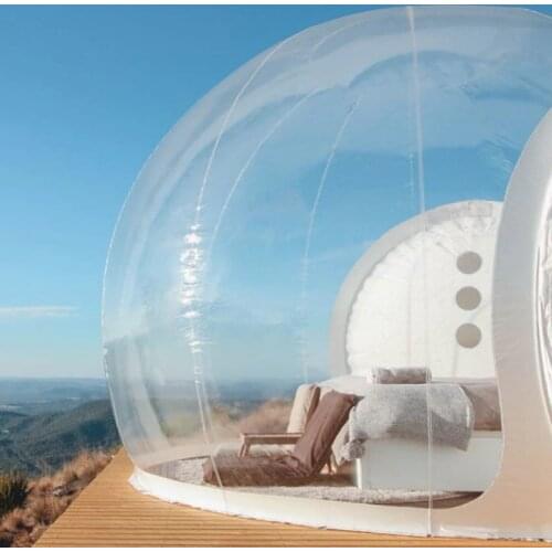 Inflatable Bubble Tent Toy Tent Outdoor Camping Inflatable Bubble Tent Large Diy House Dome Camping Cabin Lodge Air Bubble