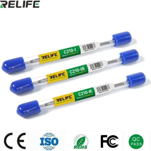 RELIFE RL-C210 Series Soldering Iron Tips Welding Iron Handle Equal quality Soldering Station Welding for JBC High Grade A